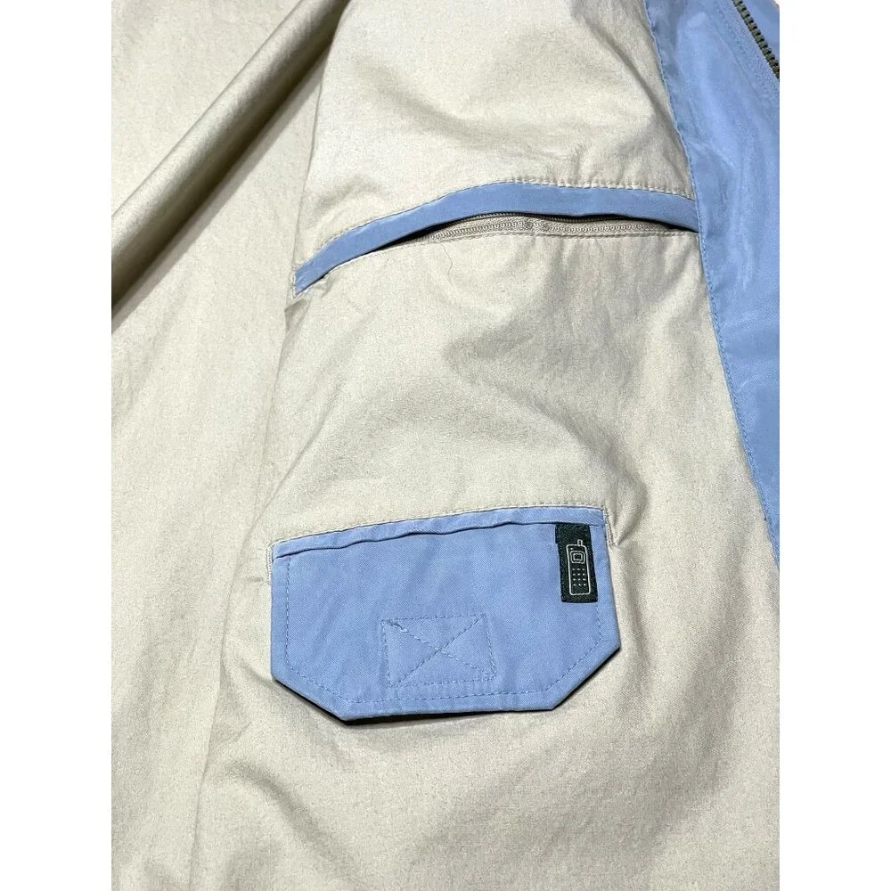 Wetherproof. Vintage Blue‎ Windbreaker Jacket Size XL